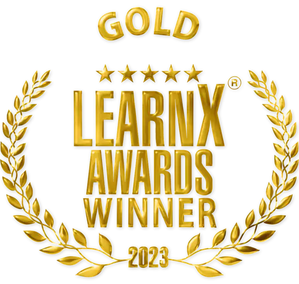 LearnX Awards - Gold - 2023