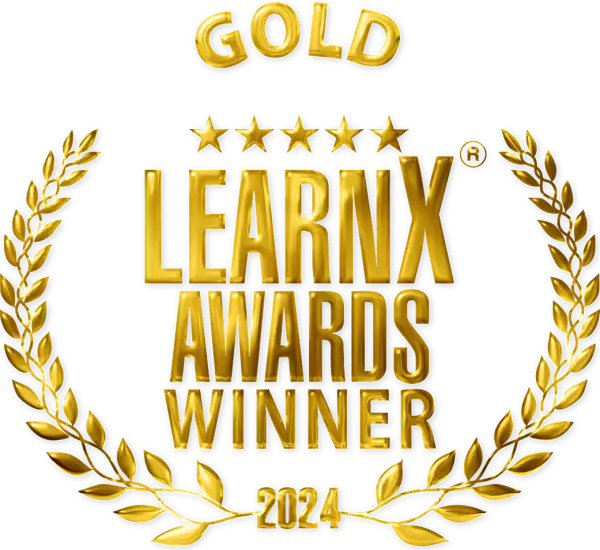 LearnX Awards - Gold - 2024