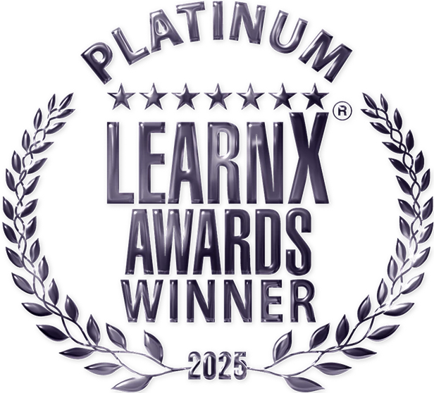 LearnX Awards - Platinum - 2025